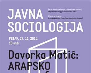 Davorka Matić: Arapsko proljeće: uzroci, posljedice i pouke